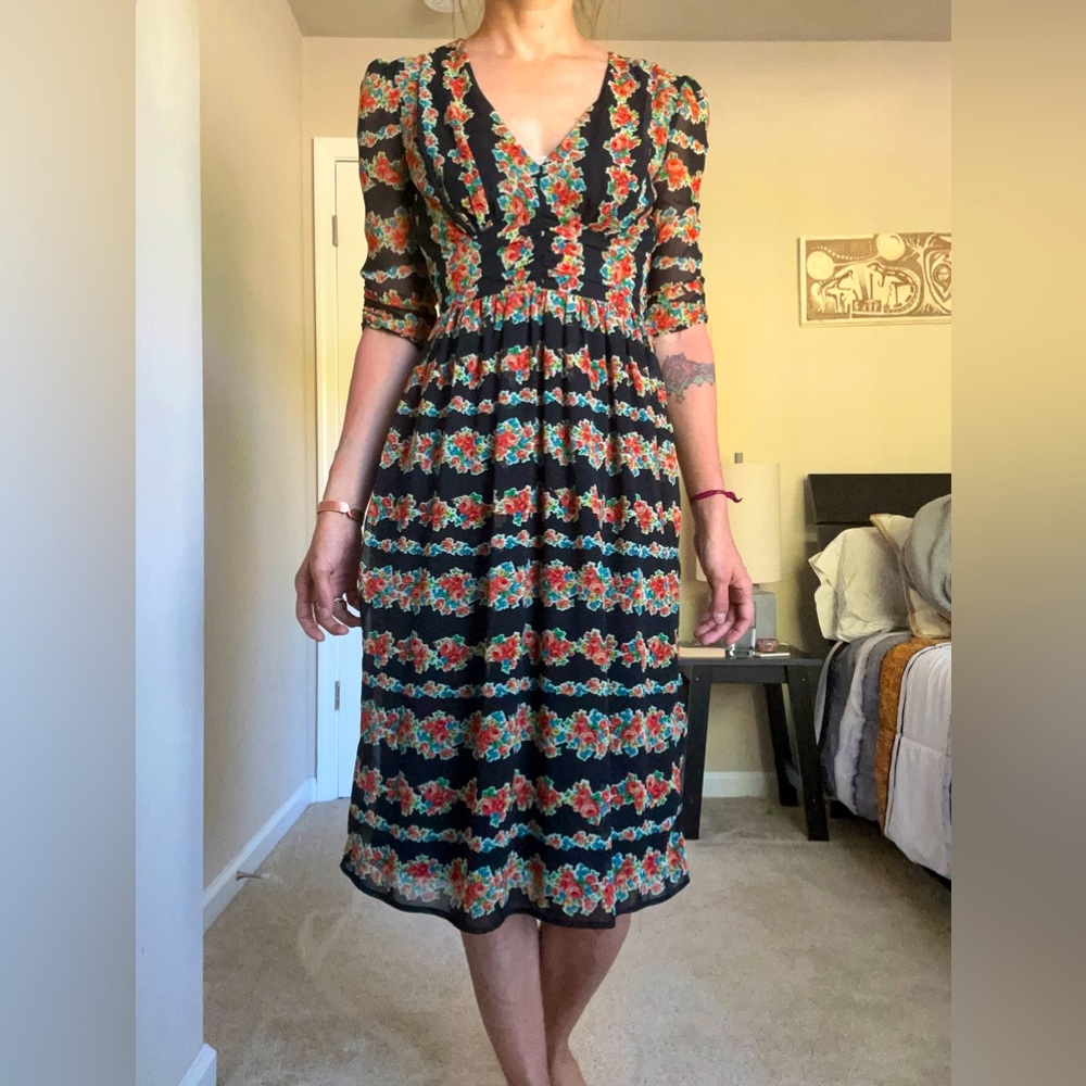 ASOS size 4 Floral Dress